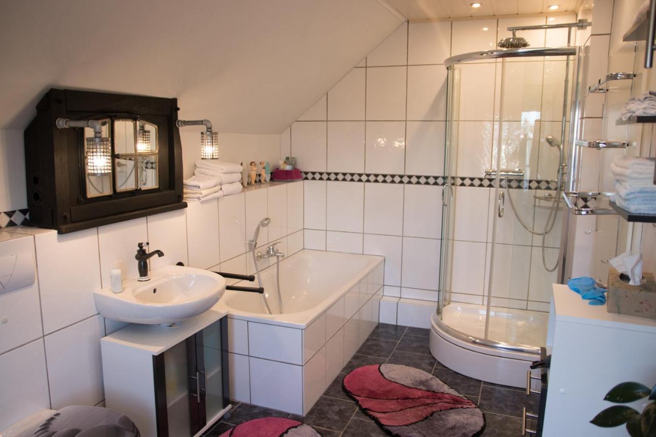Zum Schieferhaus Apartamento Wermelskirchen Exterior foto